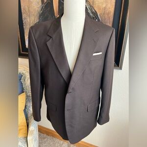 Baracuta Brown Blazer Size 44R Wool